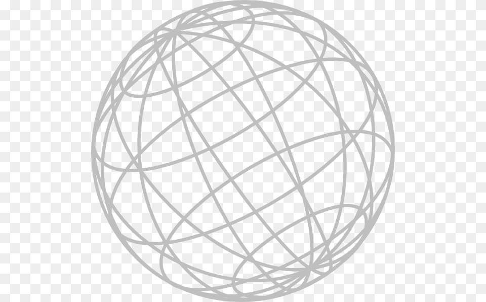 Small Wire Frame Globe, Sphere, Clothing, Hardhat, Helmet Free Png