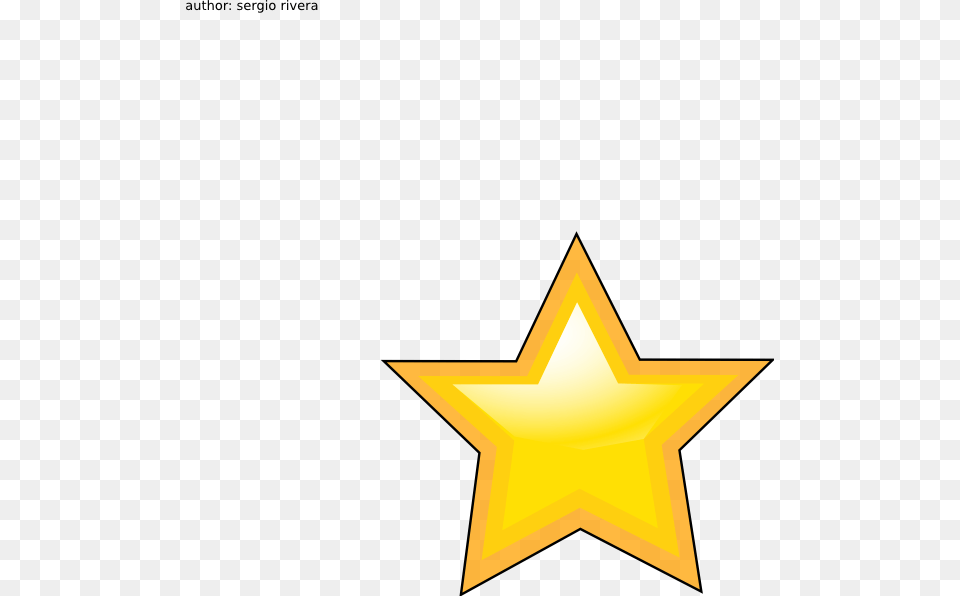 Small Yellow Star Shape, Star Symbol, Symbol Free Png
