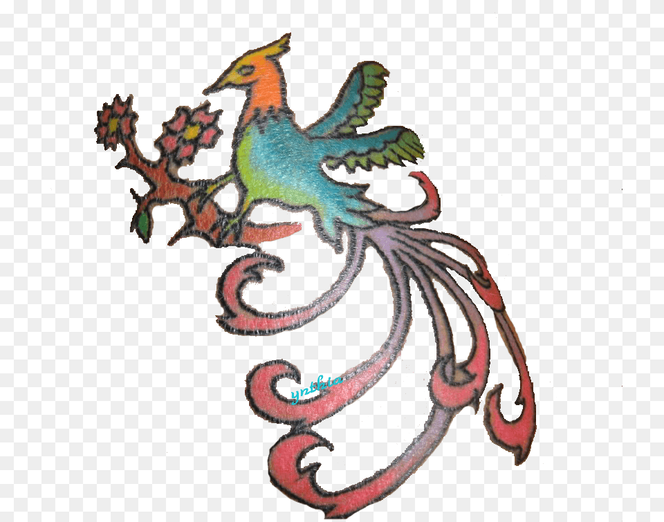 Smallertransparentmy Phoenix Tatto Illustration, Animal, Sea Life, Bird Png Image