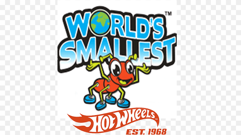 Smallest Hot Wheels Die Cast Car Knick Knack Toy Hot Wheels Smallest Logo, Advertisement, Poster, Dynamite, Weapon Free Transparent Png