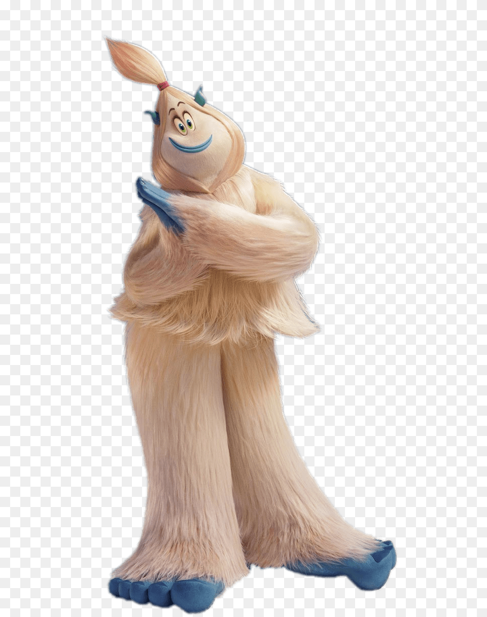 Smallfoot Kolka Yeti, Figurine, Adult, Female, Person Png