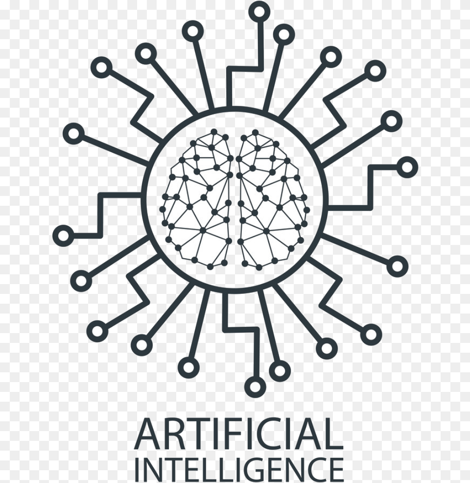 Smart Accounting With Artificial Intelligence Artificial Intelligence Illustration, Chandelier, Lamp, Advertisement, Poster Free Transparent Png