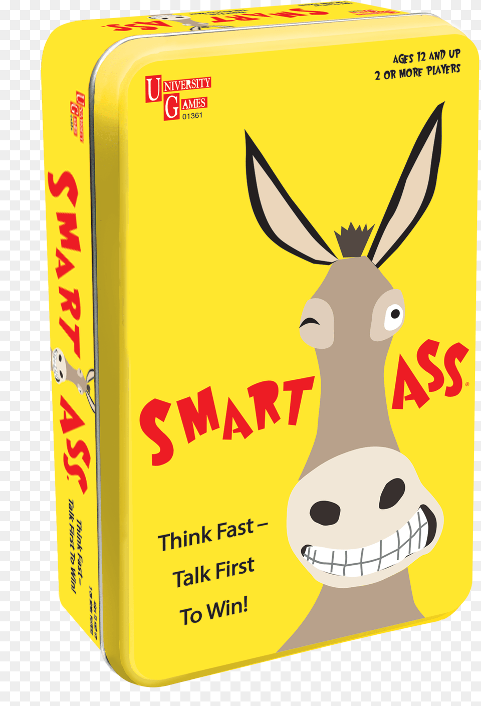Smart Ass Tin Card Game, Animal, Mammal Free Transparent Png