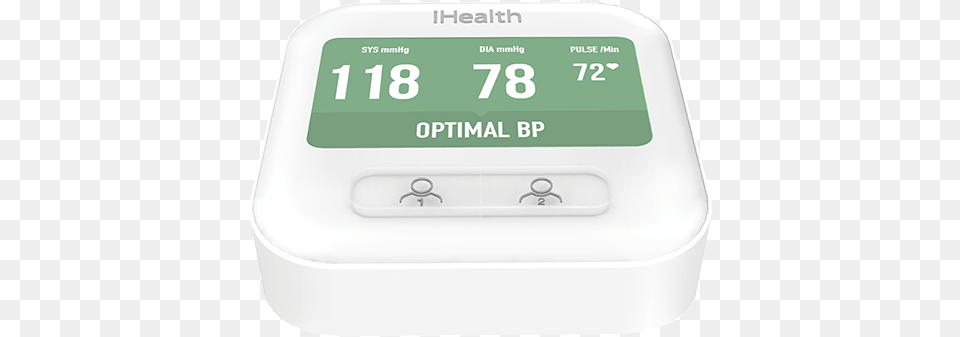 Smart Blood Pressure Monitor Ihealth Clear Digital Clock, Computer Hardware, Electronics, Hardware, Screen Free Transparent Png