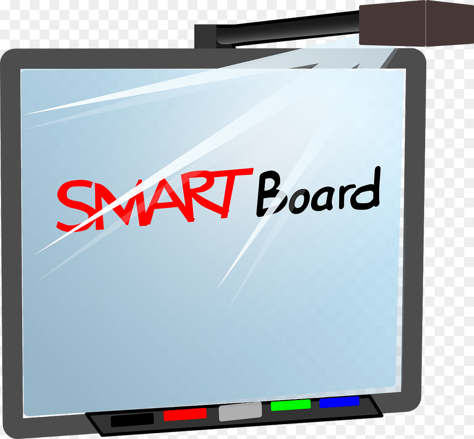 Smart Board In Schools, White Board Free Png