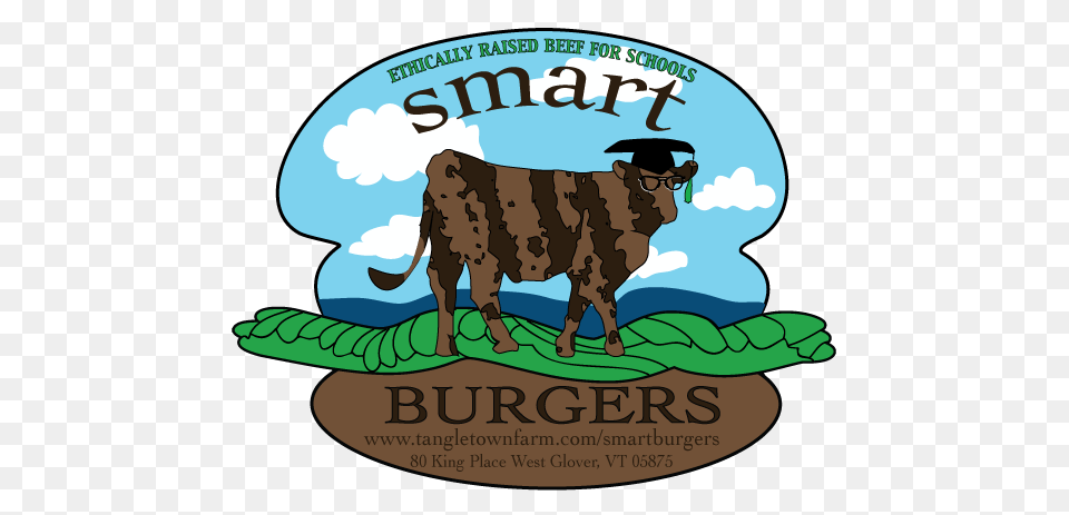 Smart Burgers Tangletown Farm Tangletown Farm, Animal, Mammal, Bull, Adult Free Png