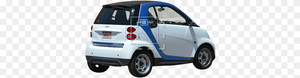 Smart Car Back View Blue Smart Car Back, License Plate, Transportation, Vehicle, Machine Png Image