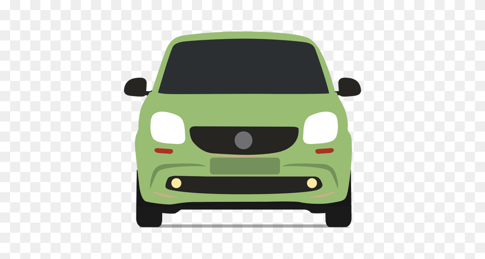 Smart Car Front View, Transportation, Vehicle, Bumper, Machine Free Png Download