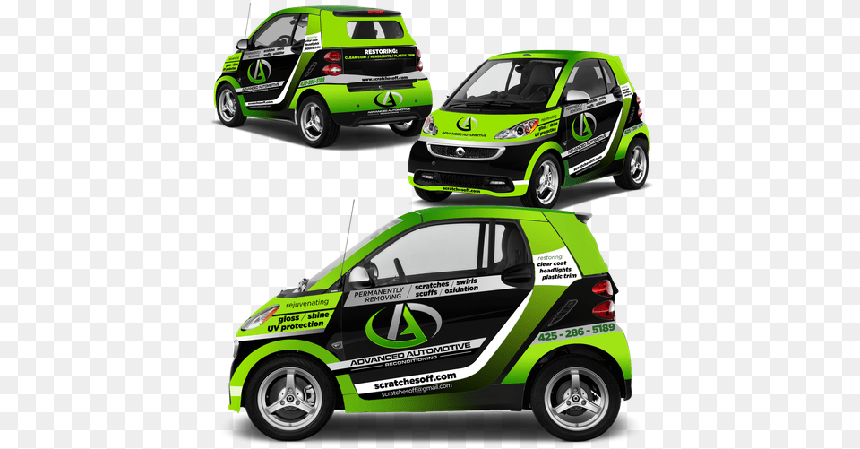 Smart Car Van Wrap Hatchback, Wheel, Machine, Car Wheel, Vehicle Free Png