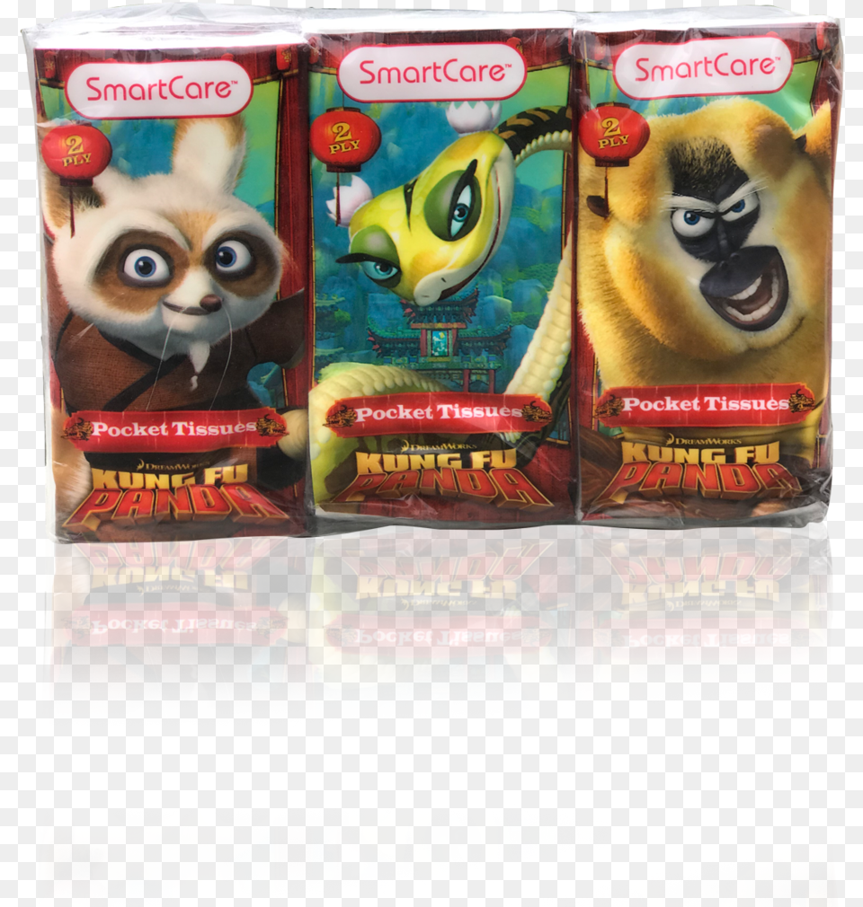 Smart Care Kung Fu Panda Pocket Facial Tissues 6 Pack Cat, Food, Sweets, Candy, Toy Free Transparent Png