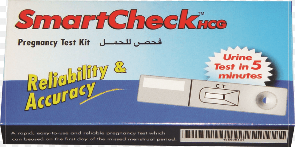 Smart Check Pregnancy Test, Text Free Png Download