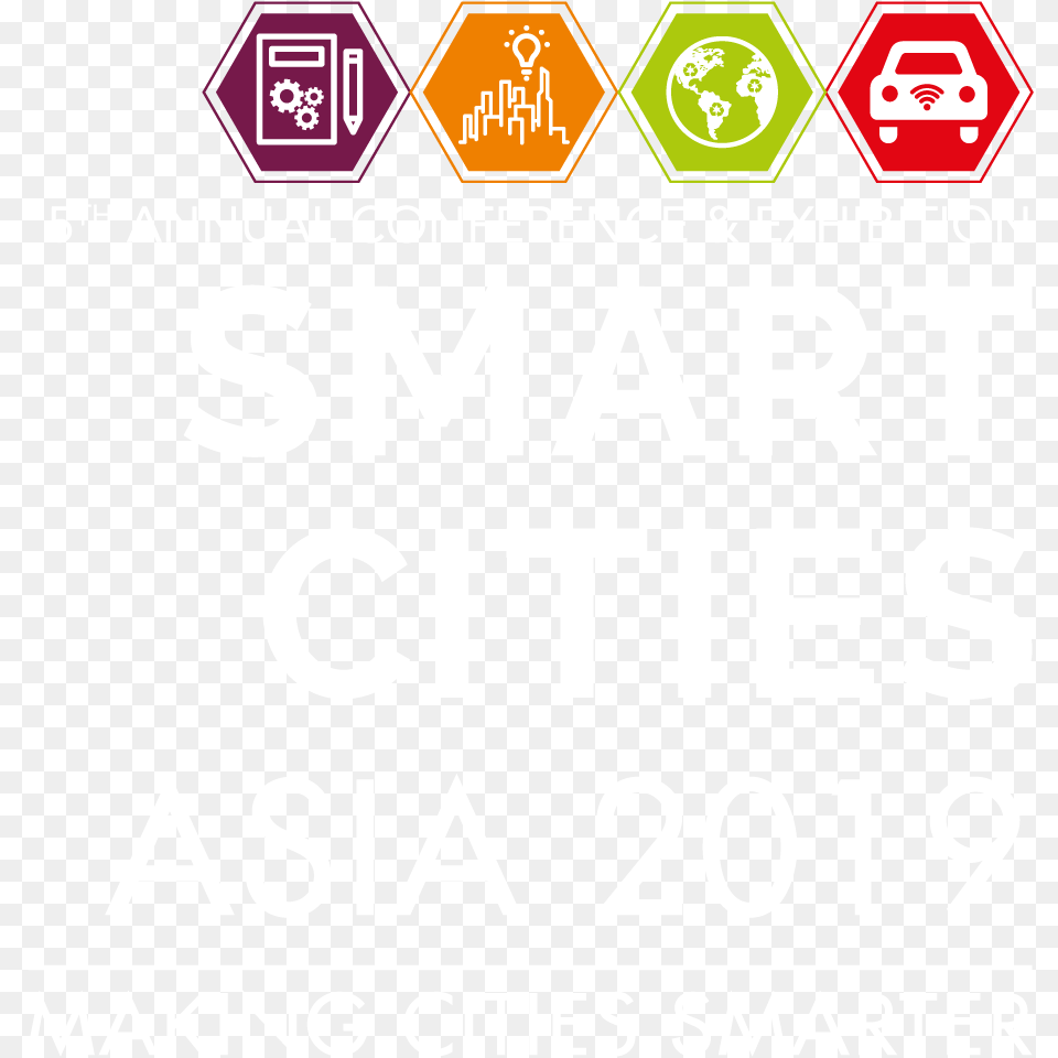 Smart Cities Asia Traffic Sign, Advertisement, Poster, Scoreboard, Text Free Png Download