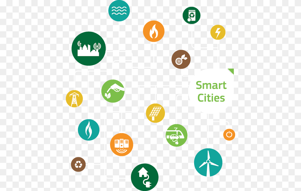 Smart City Icon, Gas Pump, Machine, Pump, Network Free Transparent Png