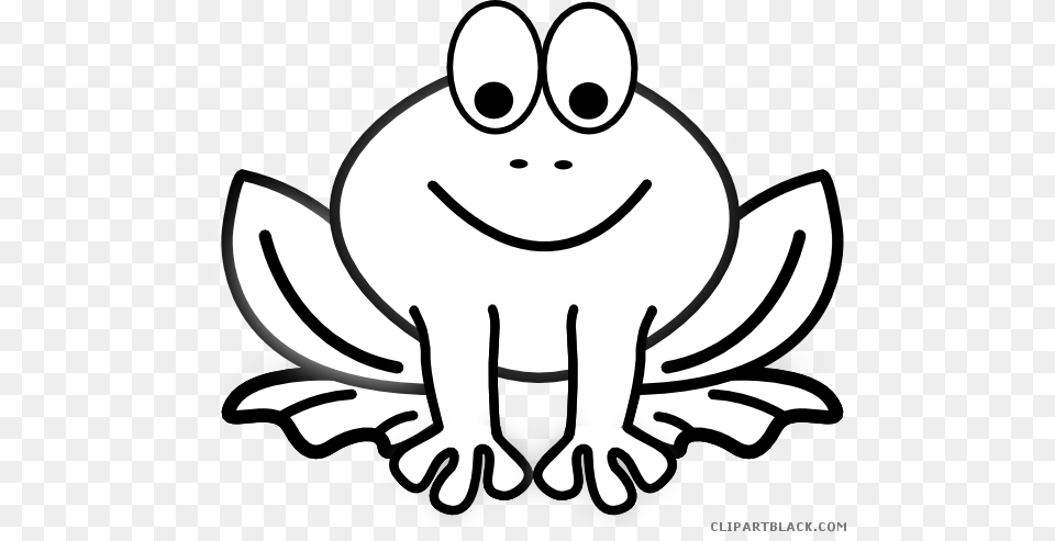 Smart Design Frog Clip Art Black And White Clipart, Animal, Wildlife, Mammal Free Png Download