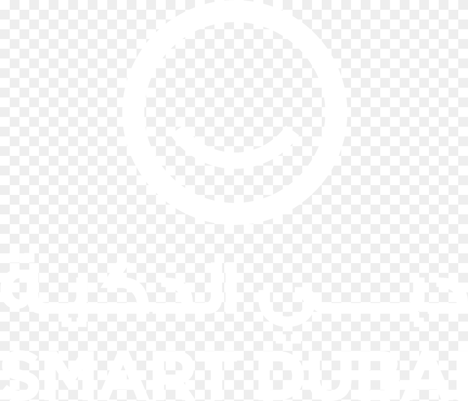 Smart Dubai Logo White, Text Free Png Download