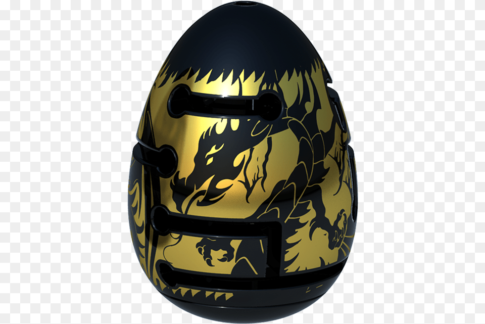 Smart Egg 2 Layer Labyrinth Puzzle Dragon Egg Puzzle, Crash Helmet, Helmet, Clothing, Hardhat Free Png