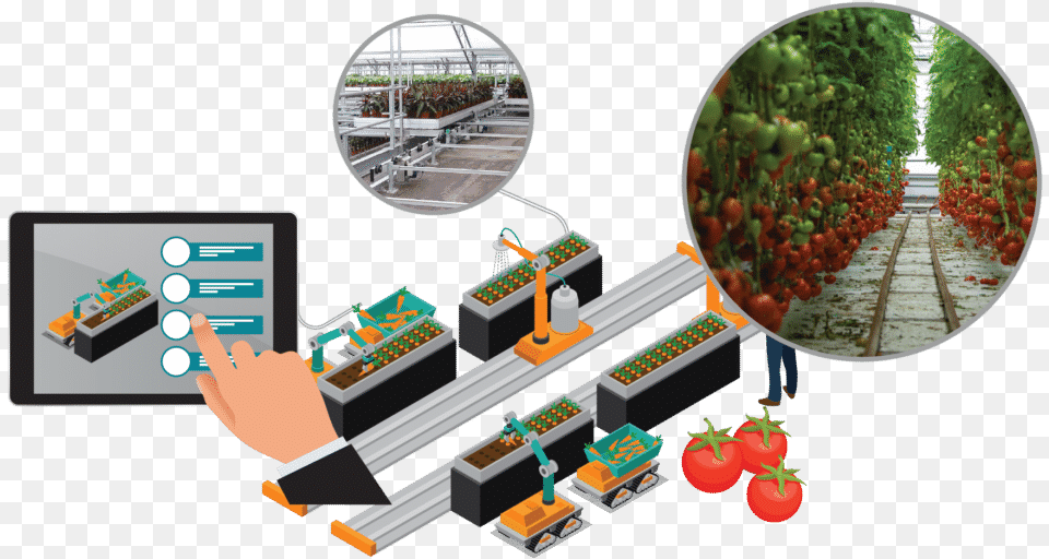 Smart Greenhouse Harvesting Robotics Circle, Garden, Nature, Outdoors, Gardening Png