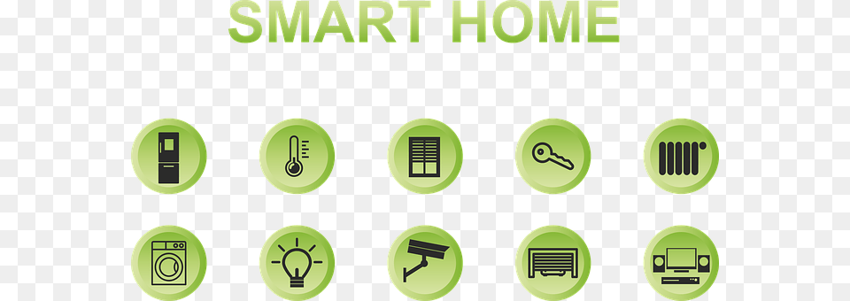 Smart Home Green, Text, Disk, Symbol Free Transparent Png