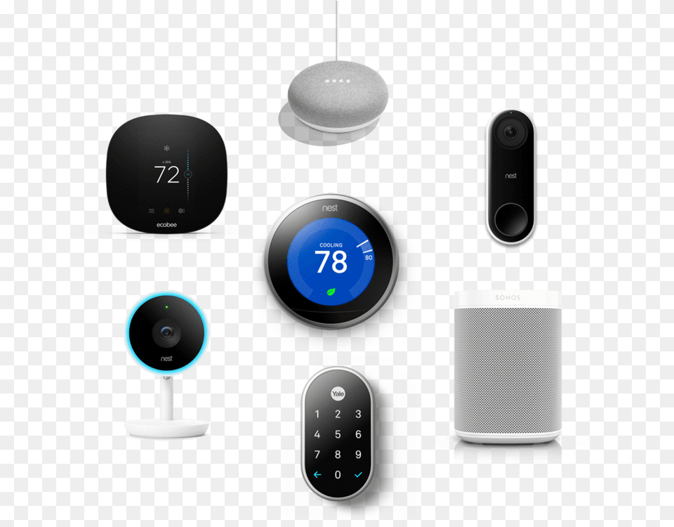 Smart Home Products, Electronics, Mobile Phone, Phone, Speaker Free Png Download