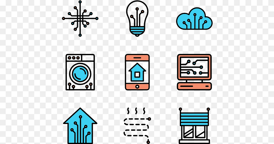 Smart Home School Facilities Icon Free Transparent Png