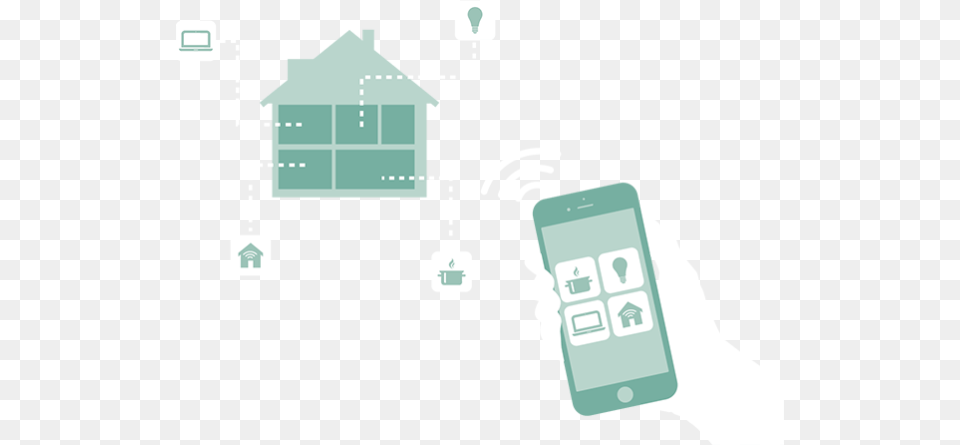 Smart Home Security Illustration, Electronics, Mobile Phone, Phone Png Image