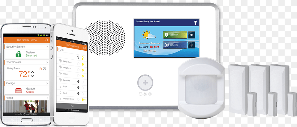 Smart Home Security System Iphone, Electronics, Mobile Phone, Phone, Person Free Transparent Png
