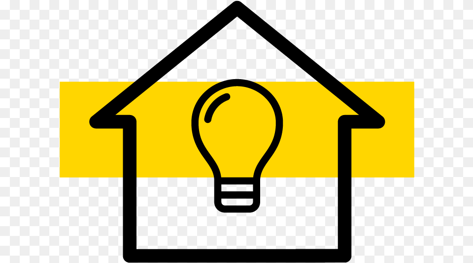 Smart Home Smart Home Yellow, Light, Text, Symbol, Number Free Png Download