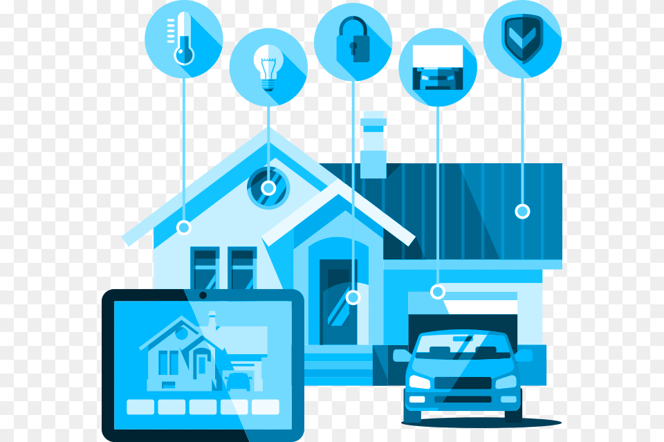 Smart Home Smart Strategy Smart Home, Neighborhood, Car, Transportation, Vehicle Png Image