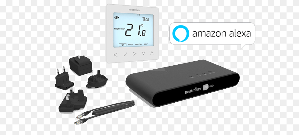 Smart Home Thermostat Google Home, Adapter, Electronics, Computer Hardware, Hardware Free Transparent Png