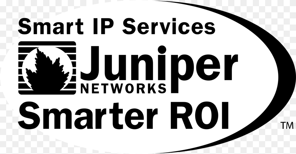 Smart Ip Services Smarter Roi Logo Transparent Juniper Networks, Sticker, Text, Animal, Bird Free Png