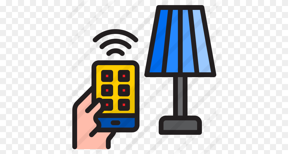 Smart Light Electronics Icons Vertical, Lamp, Lampshade, Table Lamp Free Png