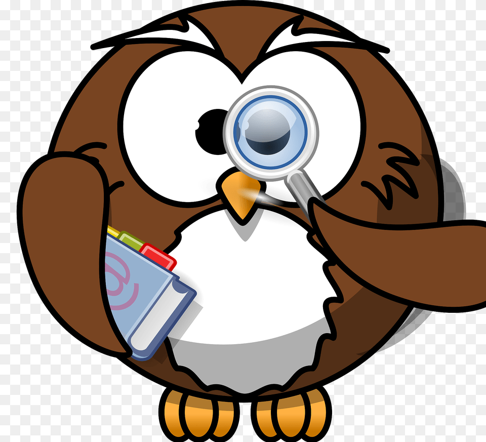 Smart Owl Clipart Free Png Download