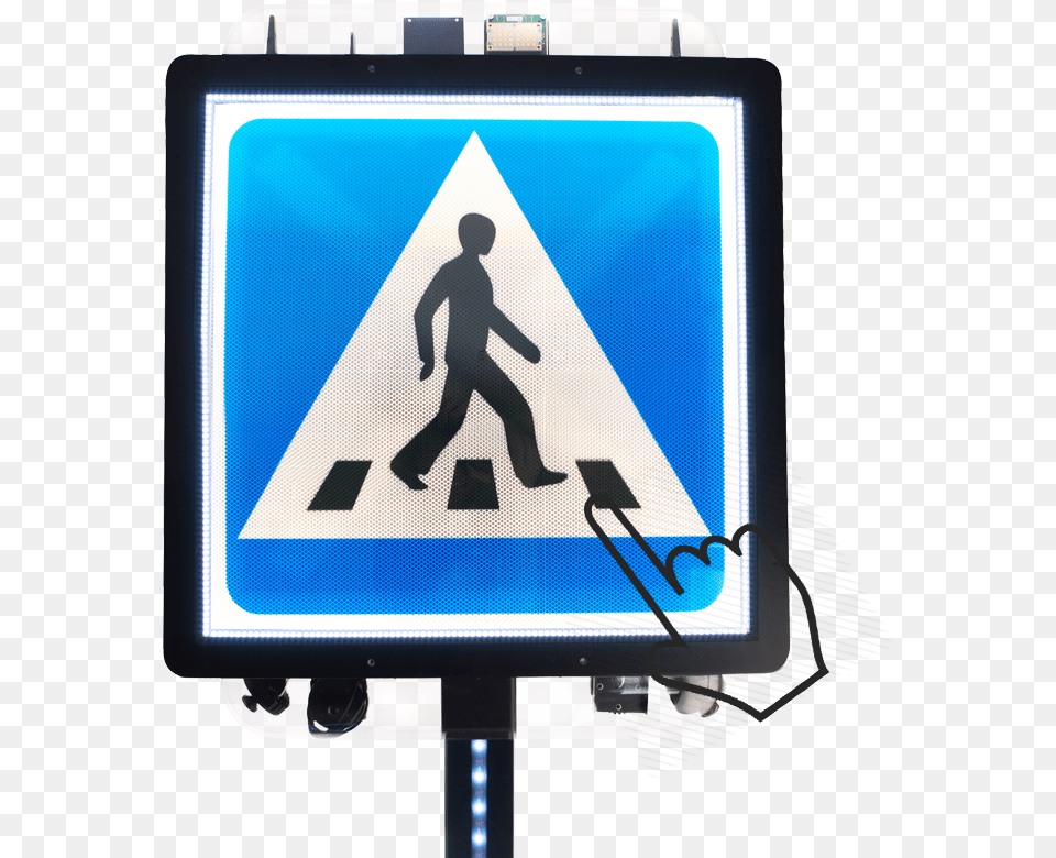 Smart Pedestrian Crosswalk Sweden, Symbol, Sign, Person, Adult Free Transparent Png