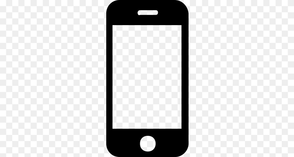 Smart Phone Iphone Benchmark Seo Icon With And Vector Format, Gray Png Image