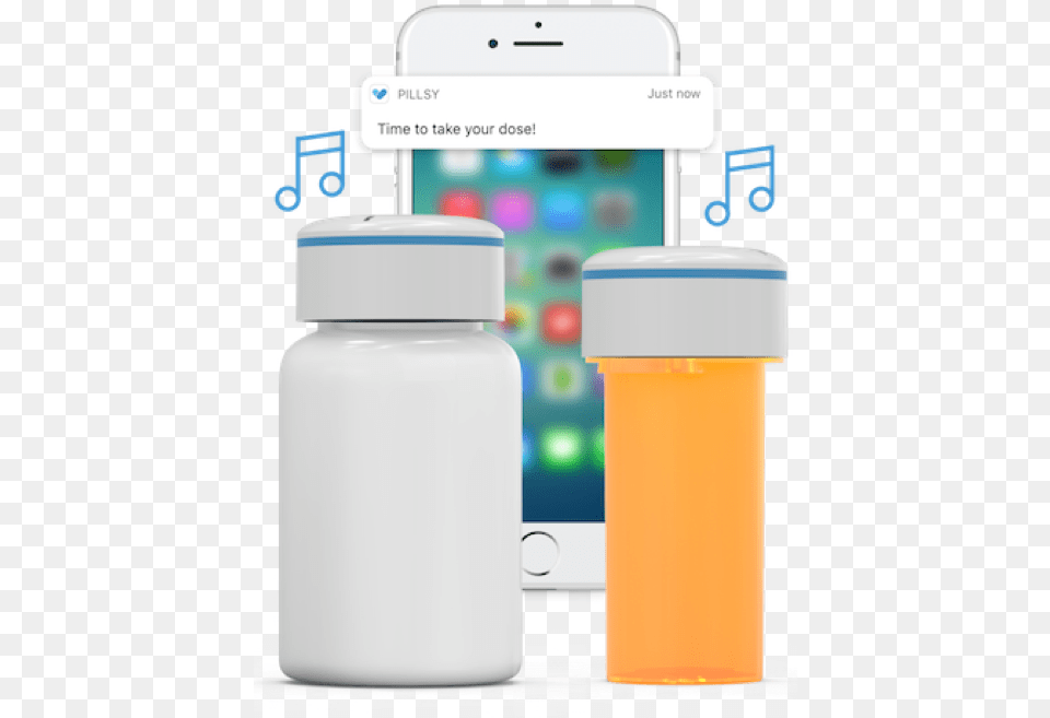 Smart Pill Cap, Bottle, Shaker Free Png