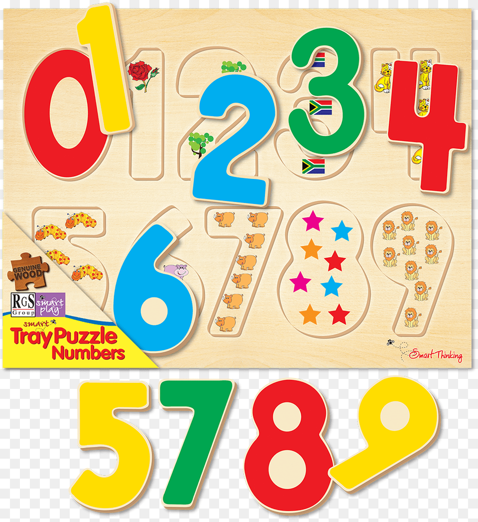 Smart Play Leads The Way With An Extensive Range Of Shape Wooden Knob Puzzles, Number, Symbol, Text Png Image