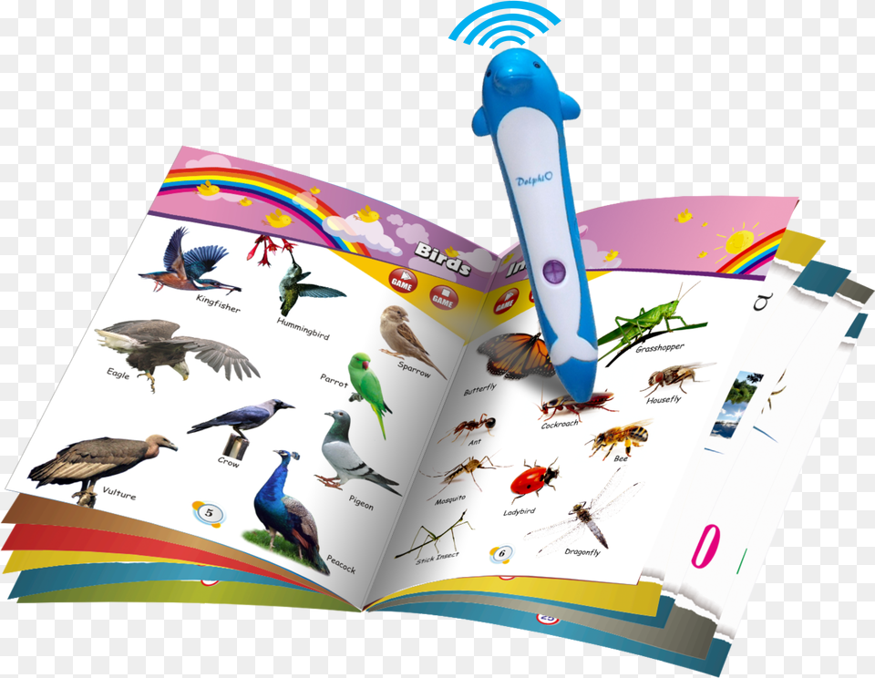 Smart Speak Book, Animal, Bird, Insect, Invertebrate Free Png