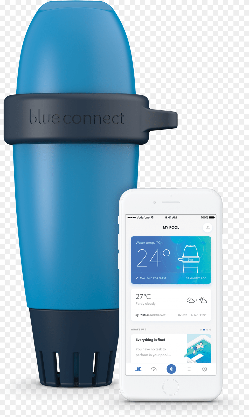 Smart Water Bottle, Electronics, Mobile Phone, Phone, Shaker Free Png Download