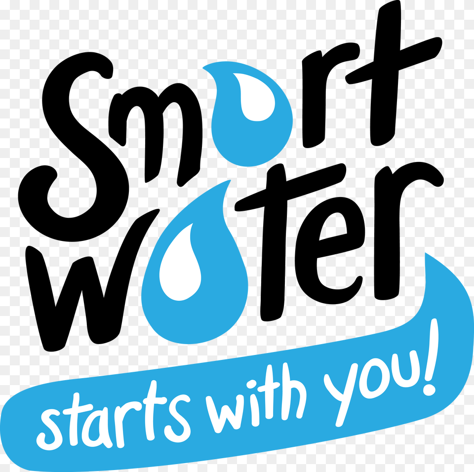 Smart Water Starts With You Water Conservation, Text, Symbol Free Png Download