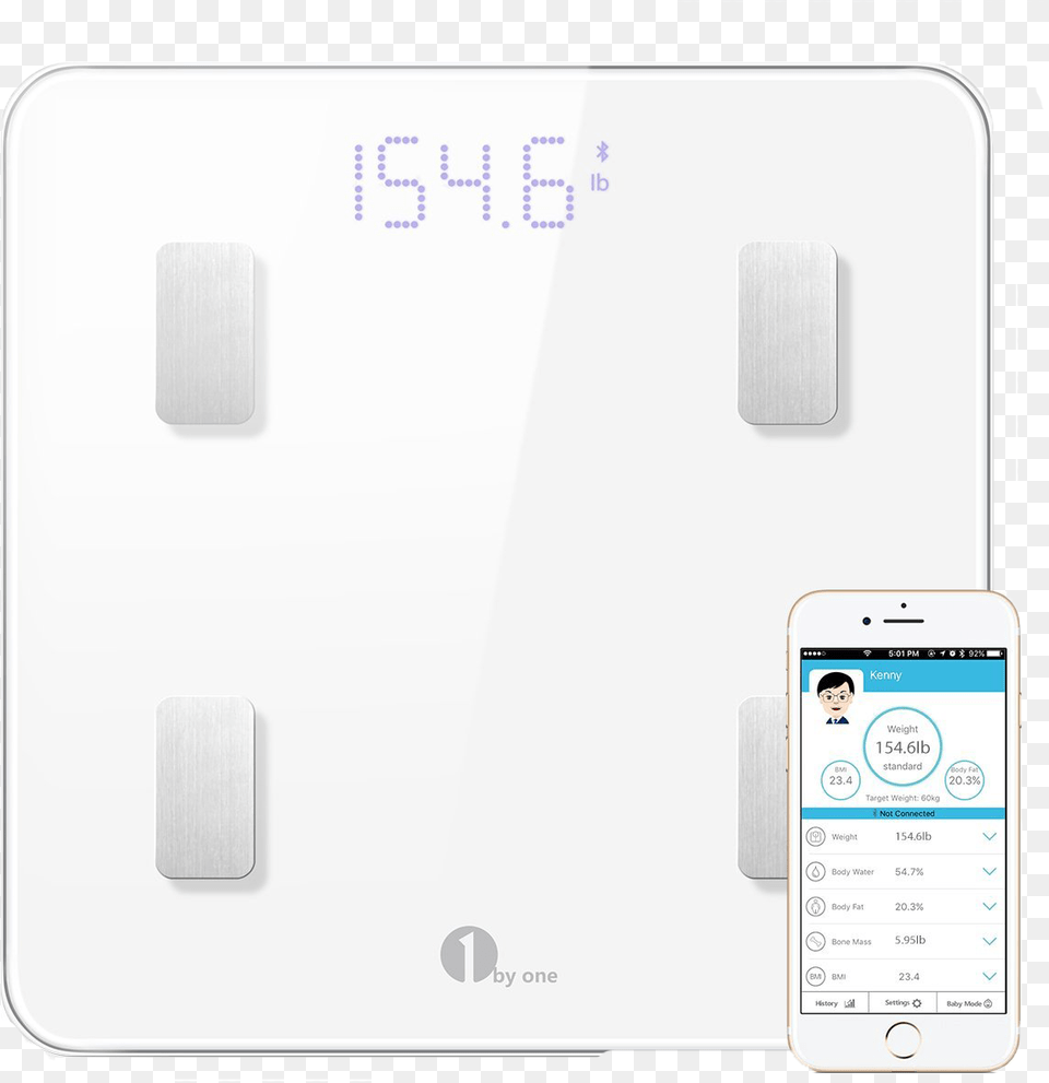Smart Wireless Digital Bathroom Scale Iphone, Computer Hardware, Electronics, Hardware, Monitor Free Png
