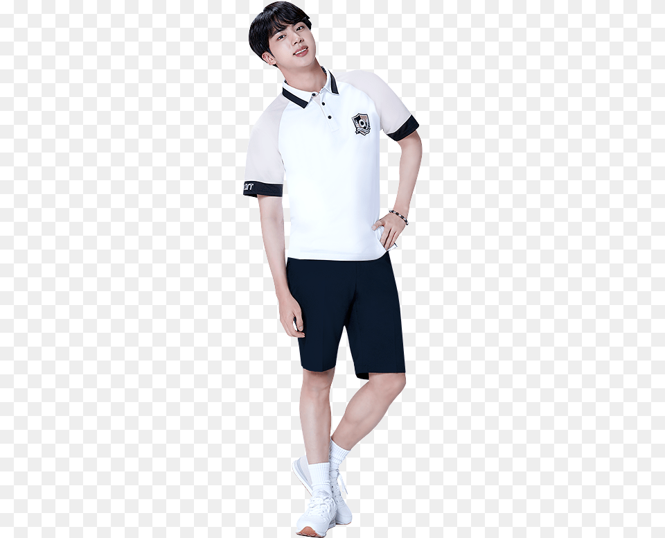 Smart X Bts Jin, Shorts, Clothing, Shirt, Teen Free Png Download