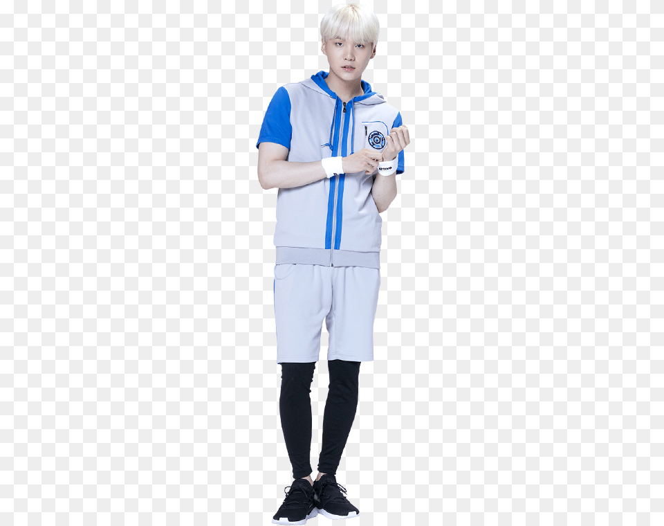 Smart X Bts Suga Smart Uniform, Person, Hand, Finger, Costume Png