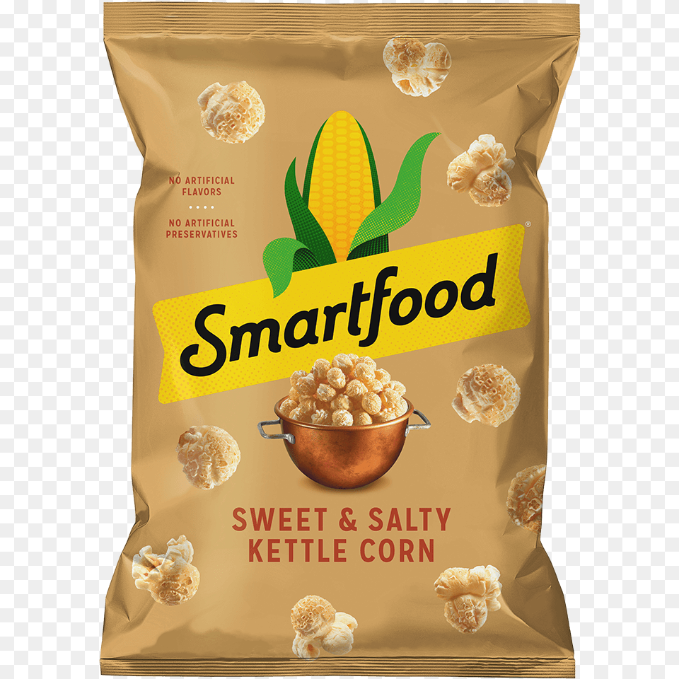 Smartfood Sweet Amp Salty Kettle Corn Flavored Popcorn Smartfood Cheddar Amp Caramel Mix Popcorn, Food, Snack, Cream, Dessert Free Png Download