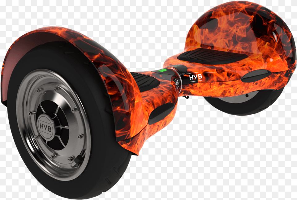 Smarthlon 10 Inch Classic Hoverboard Black White Blue Self Balancing Scooter, Alloy Wheel, Vehicle, Transportation, Tire Png Image