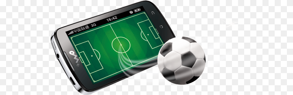 Smartphone, Ball, Soccer Ball, Soccer, Sport Png Image