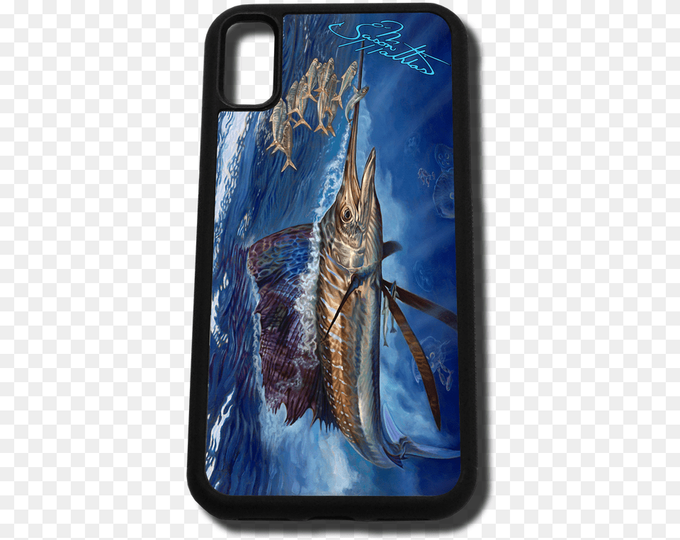 Smartphone, Animal, Fish, Sea Life, Swordfish Png Image