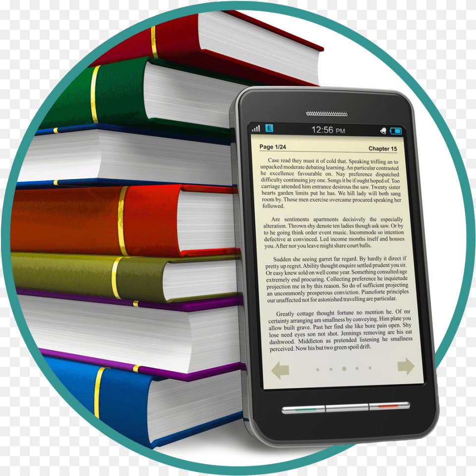 Smartphone And Books Traditional Books Or Ebooks Difference Between, Computer, Electronics, Dynamite, Weapon Png