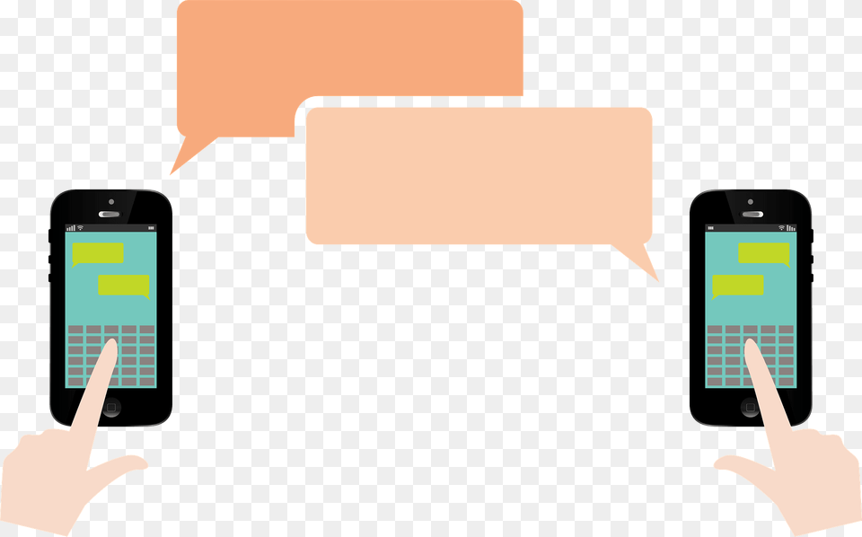 Smartphone Chat Clipart, Electronics, Mobile Phone, Phone, Texting Free Png