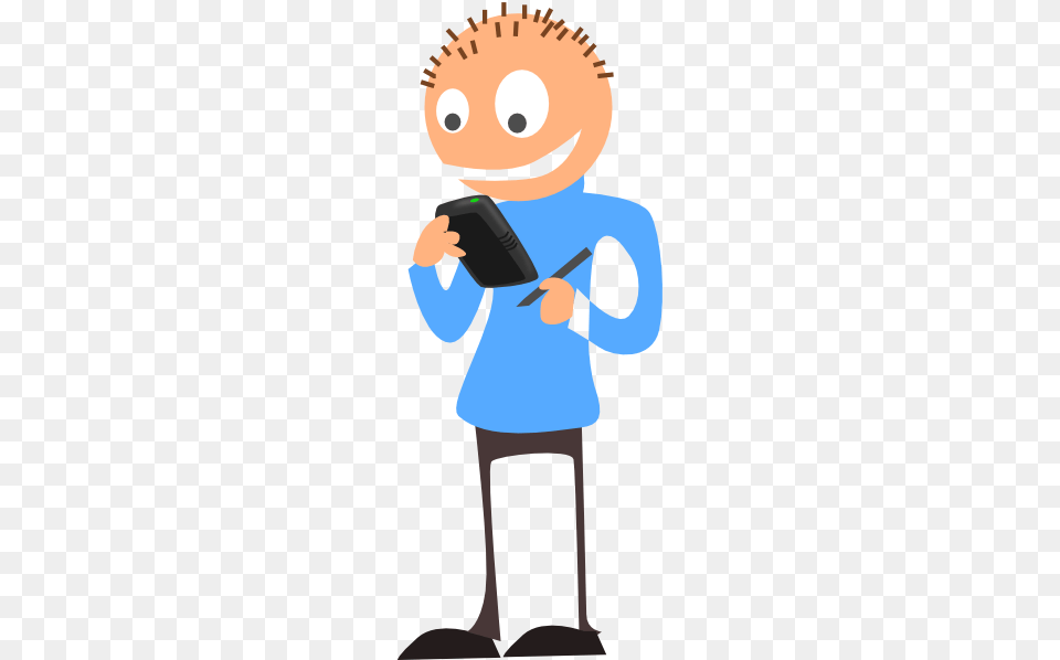Smartphone Excitement Clip Art For Web, Person, Reading, Boy, Child Free Transparent Png