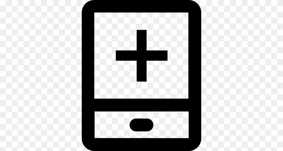 Smartphone Icon, Gray Png Image